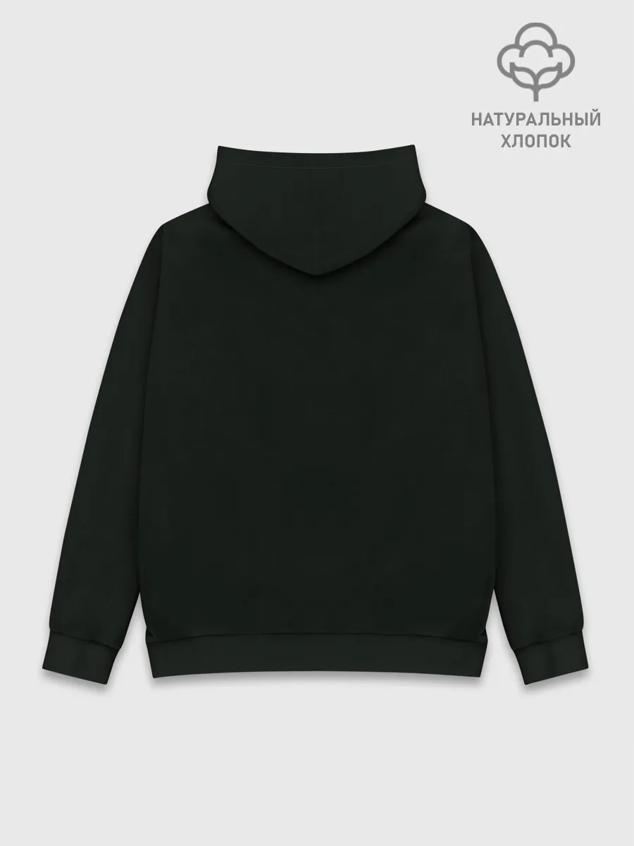 Худи мужской база хлопок / Стальной алхимик