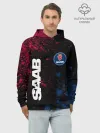 Худи мужской база хлопок / SAAB / Сааб