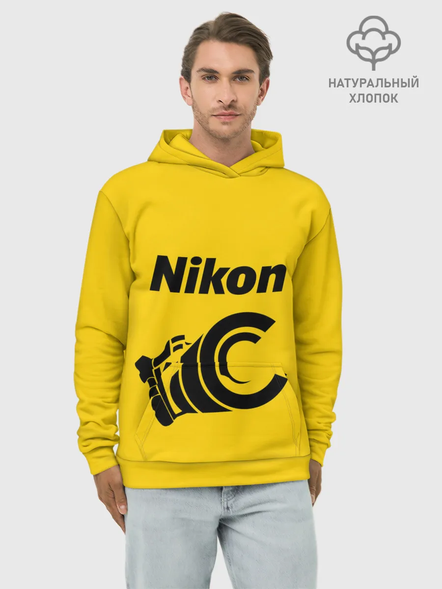 Худи мужской база хлопок / Никон