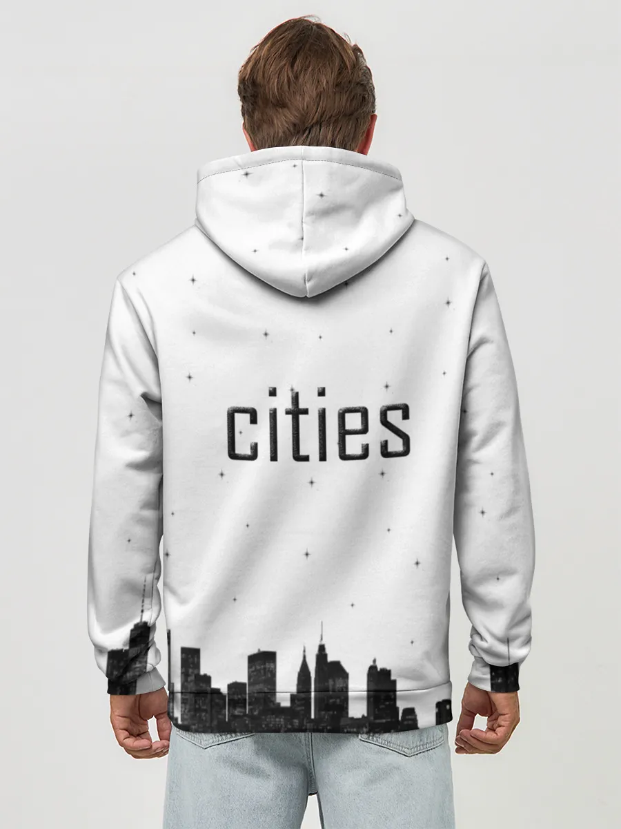 Худи мужской база хлопок / Twin cities