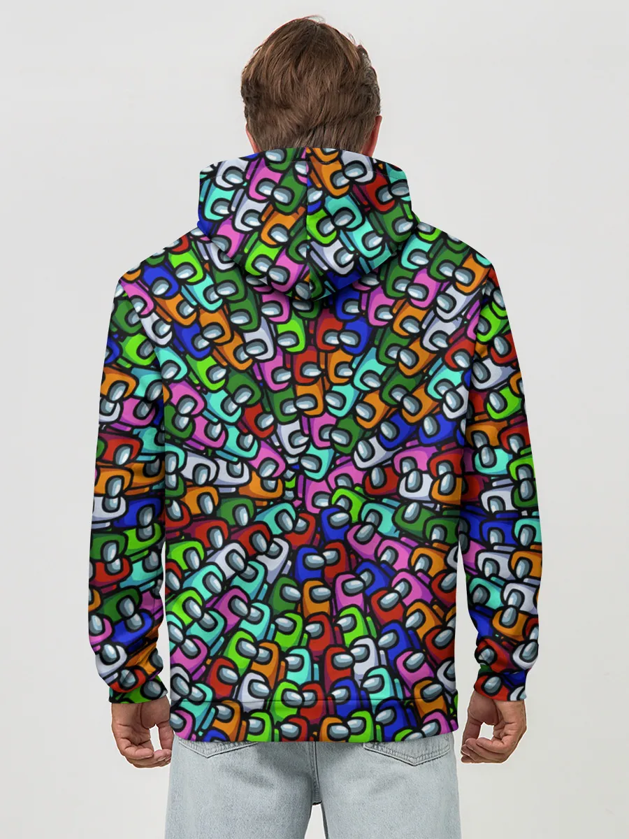 Худи мужской база хлопок / Among Us SHHHHHHH!