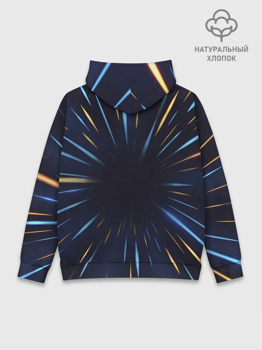 Худи мужской база хлопок / SONIC.