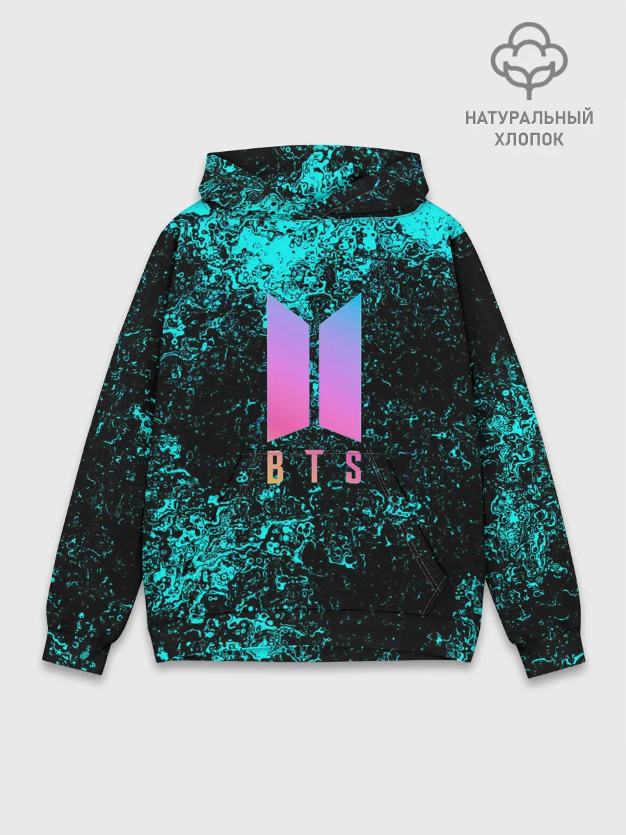 Худи мужской база хлопок / BTS