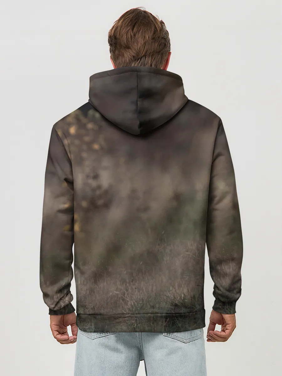 Худи мужской база хлопок / WOLF