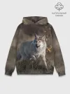 Худи мужской база хлопок / WOLF