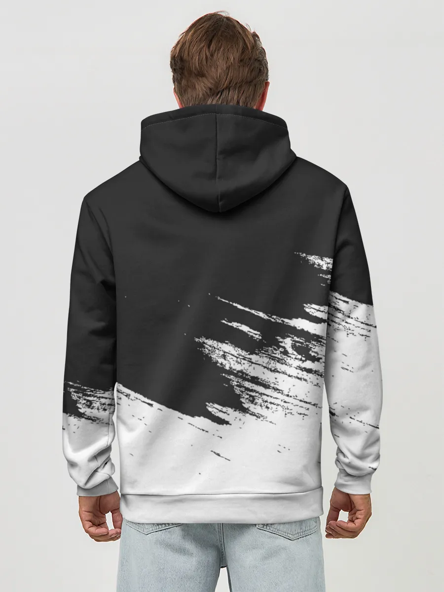 Худи мужской база хлопок / AMG MERCEDES.