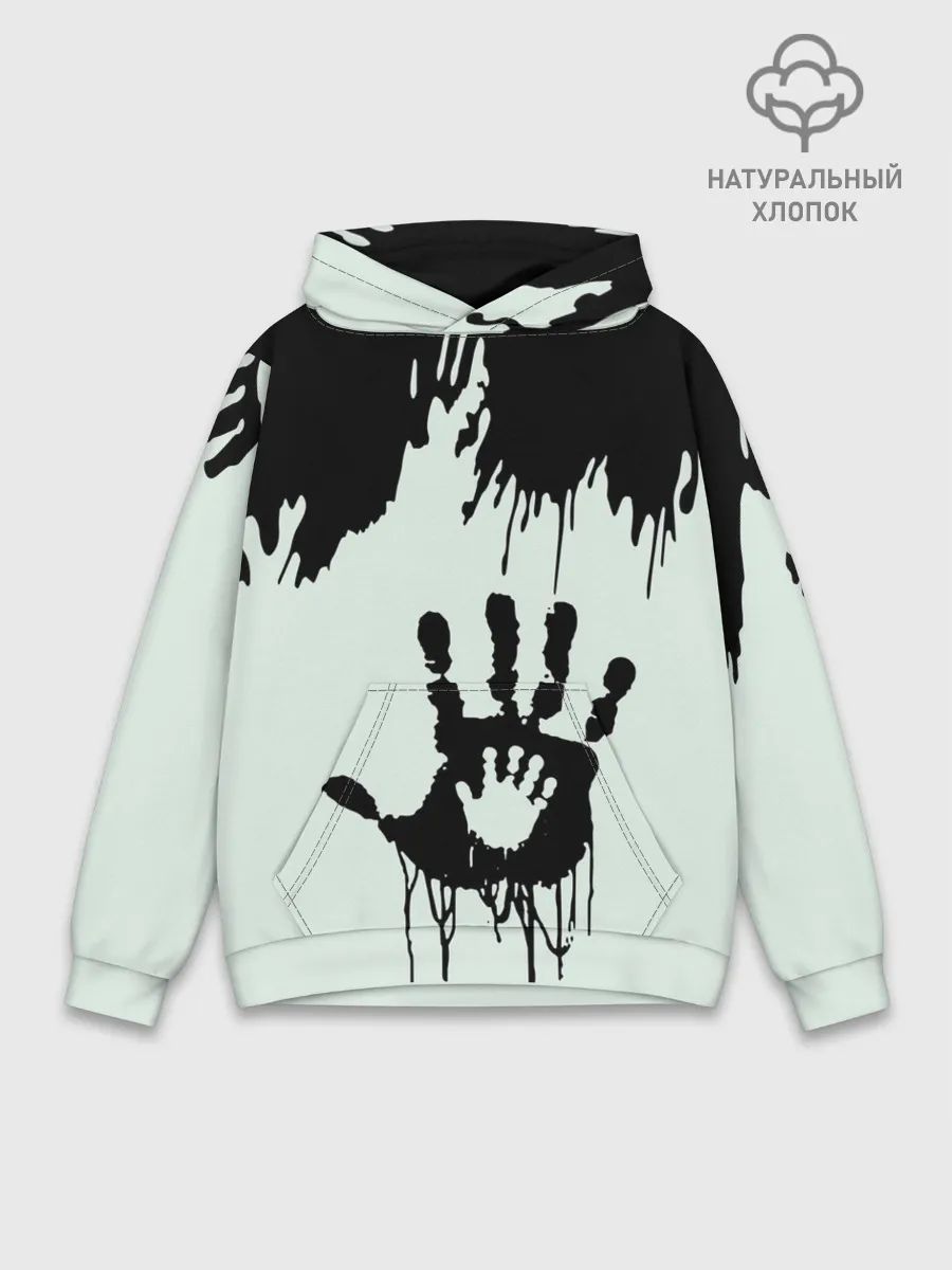 Худи мужской база хлопок / DEATH STRANDING