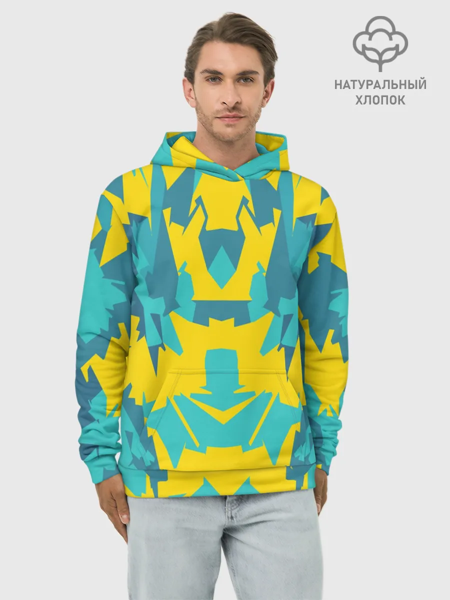 Худи мужской база хлопок / ИГРОВОЙ РАСКРАС
