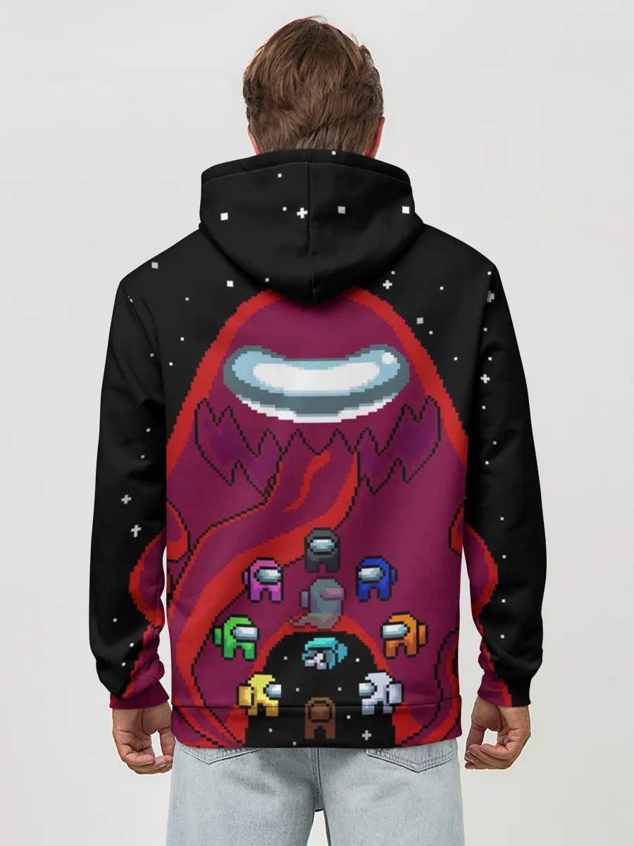 Худи мужской база хлопок / Impostor Monster