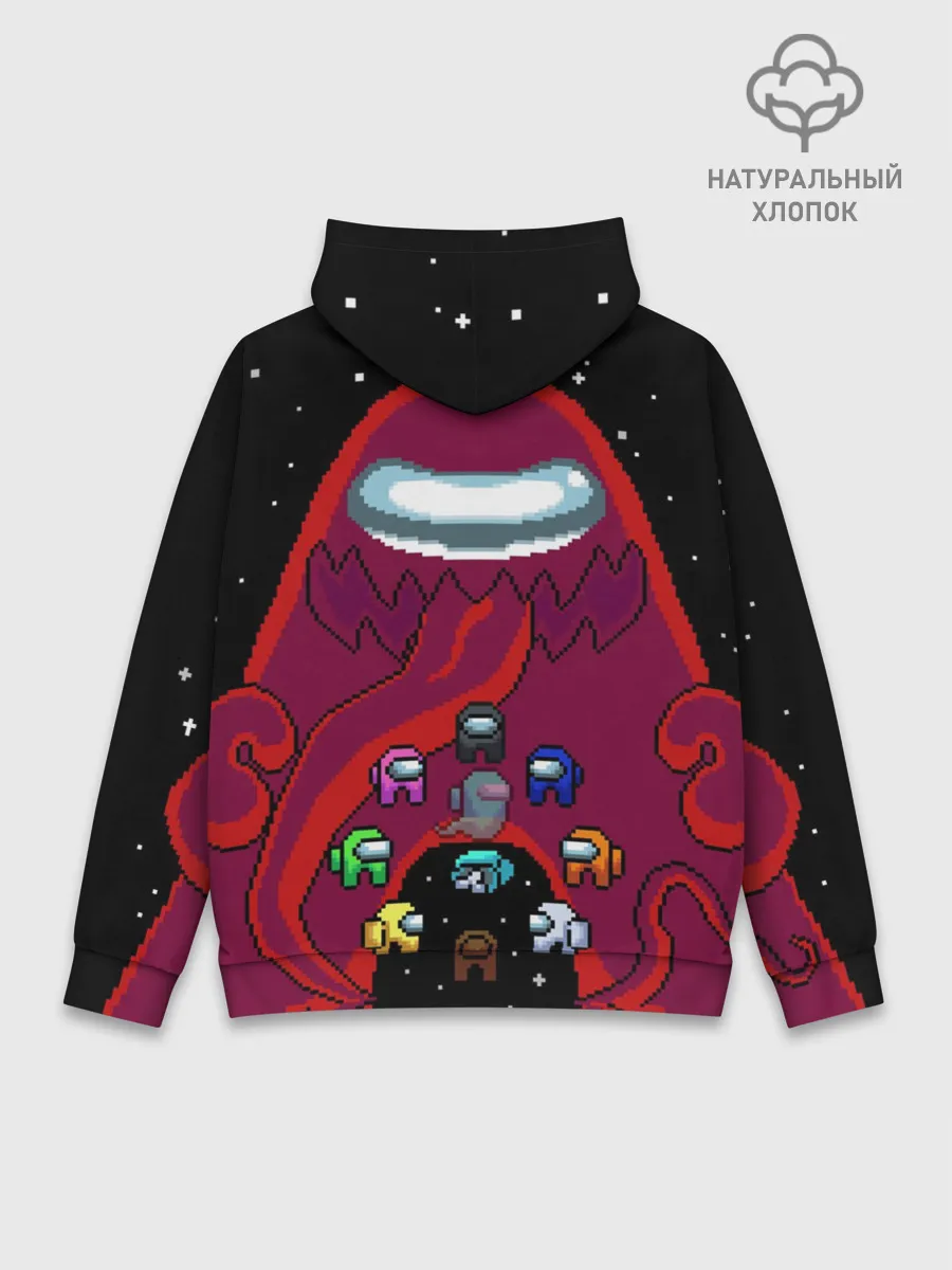 Худи мужской база хлопок / Impostor Monster