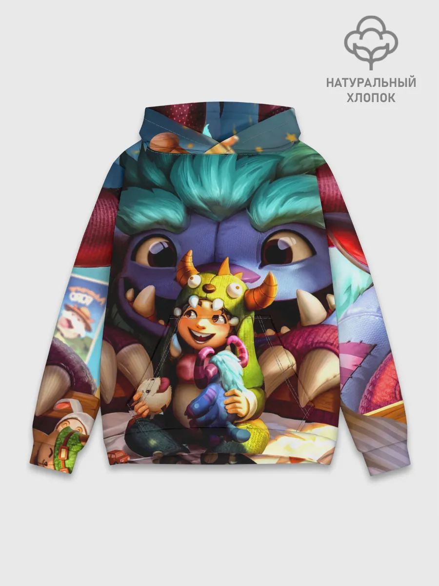 Худи мужской база хлопок / Нуну и Виллумп