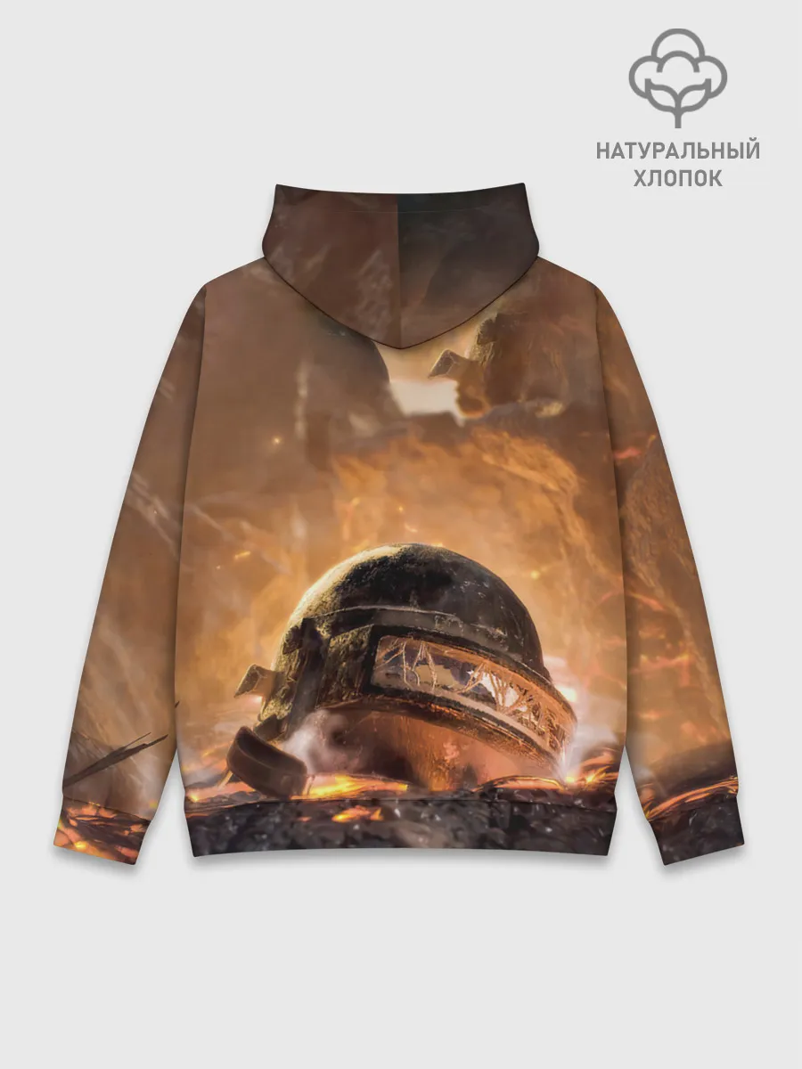 Худи мужской база хлопок / PlayerUnknowns Battlegrounds