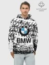 Худи мужской база хлопок / BMW.
