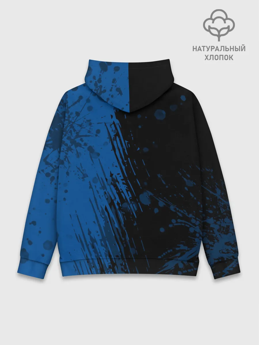 Худи мужской база хлопок / FC Barcelona / ФК Барселона.