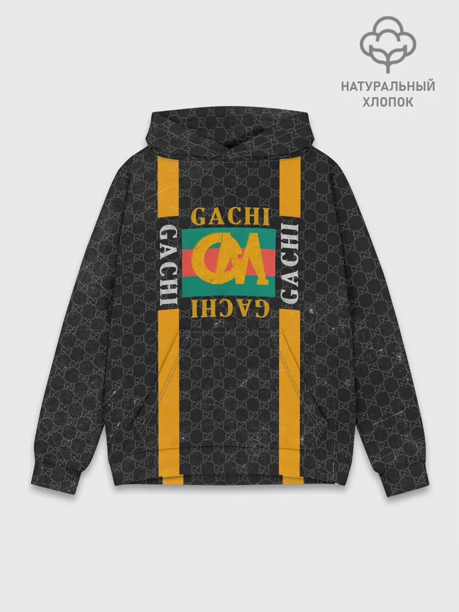 Худи мужской база хлопок / Gachi BRAND