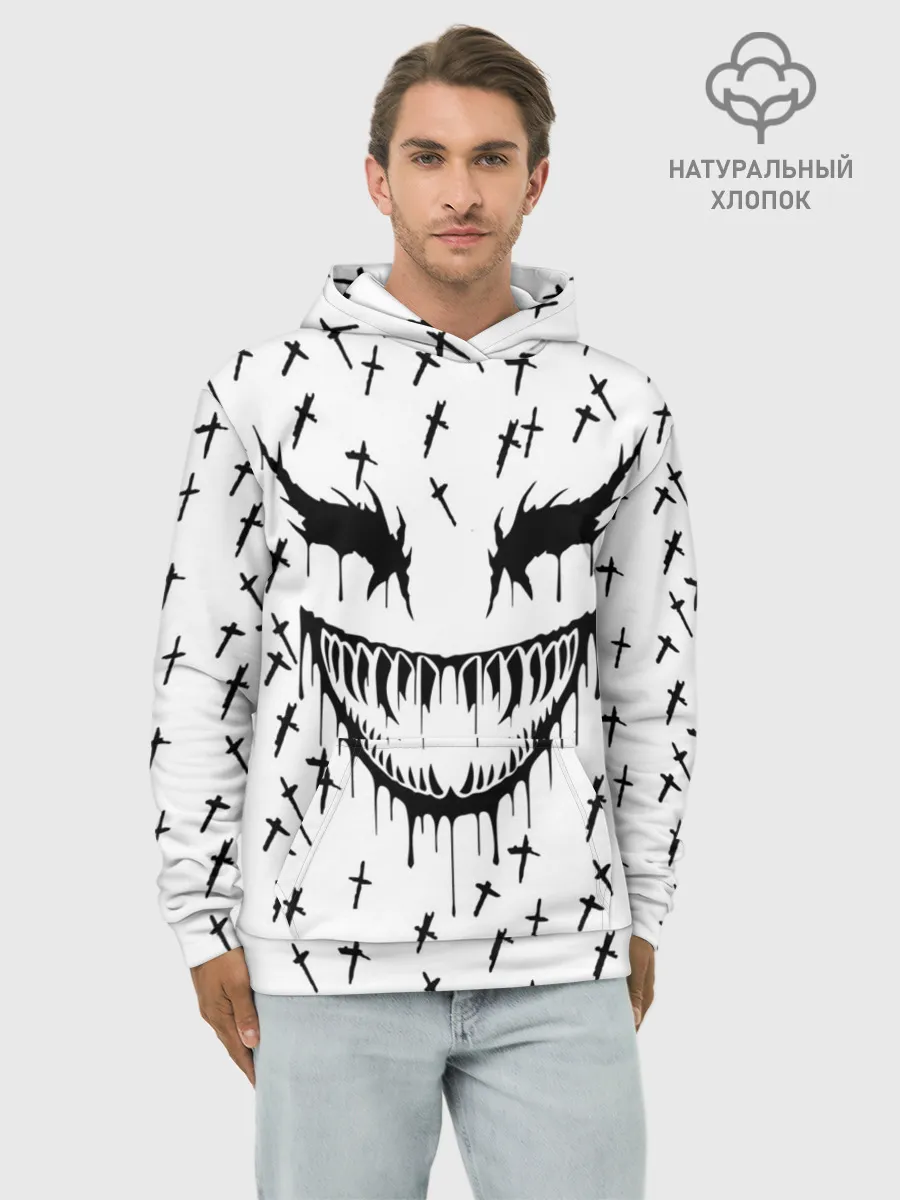 Худи мужской база хлопок / GHOSTEMANE