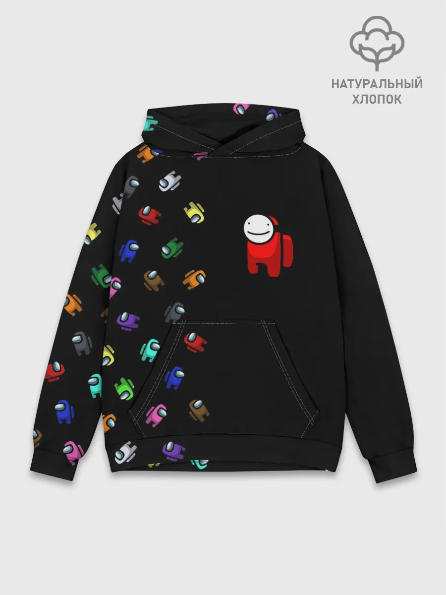 Худи мужской база хлопок / AMONG US - Impostor