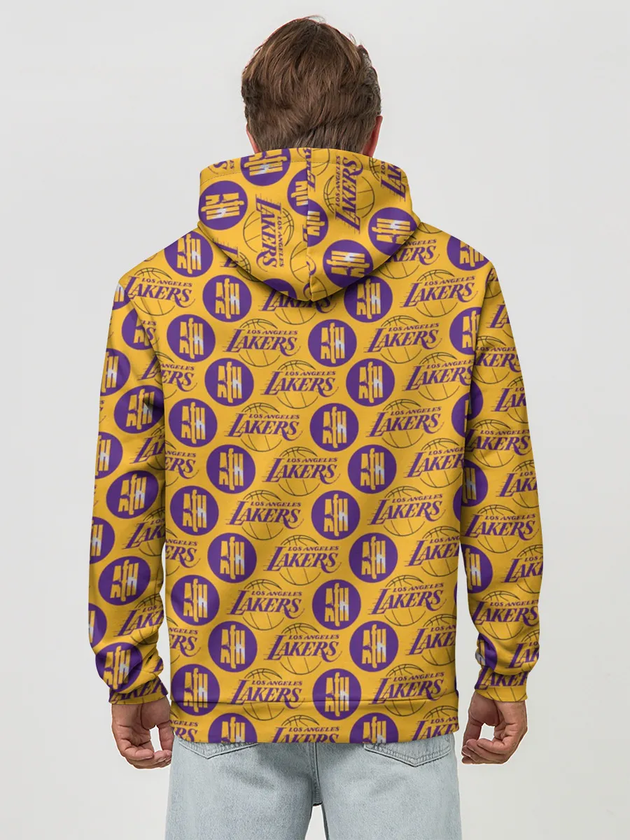 Худи мужской база хлопок / LA LAKERS
