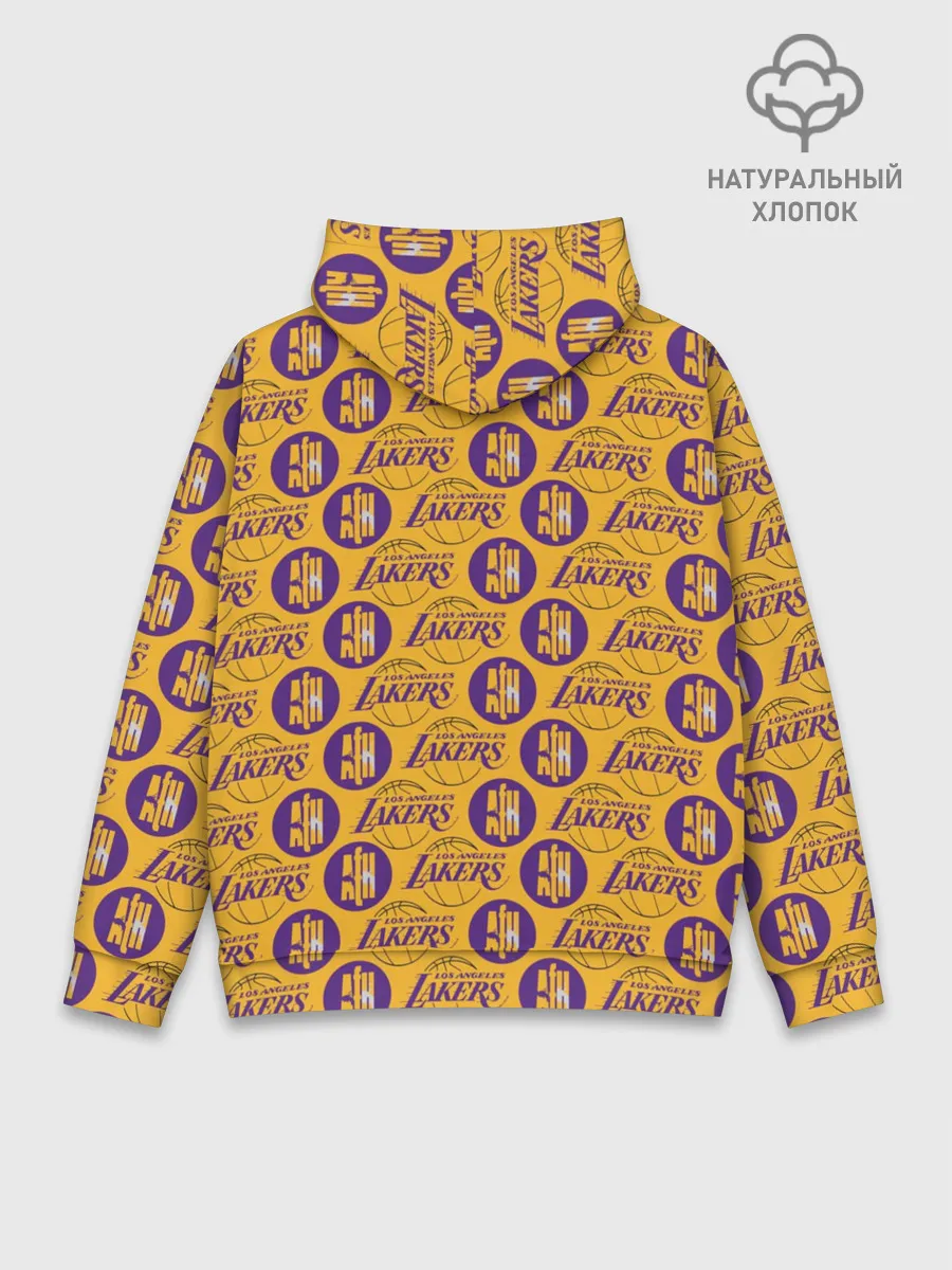 Худи мужской база хлопок / LA LAKERS