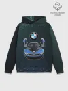 Худи мужской база хлопок / BMW i8 Turbo тюнинговая.