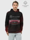 Худи мужской база хлопок / Mercedes Benz AMG.