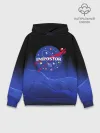 Худи мужской база хлопок / IMPOSTOR / NASA.