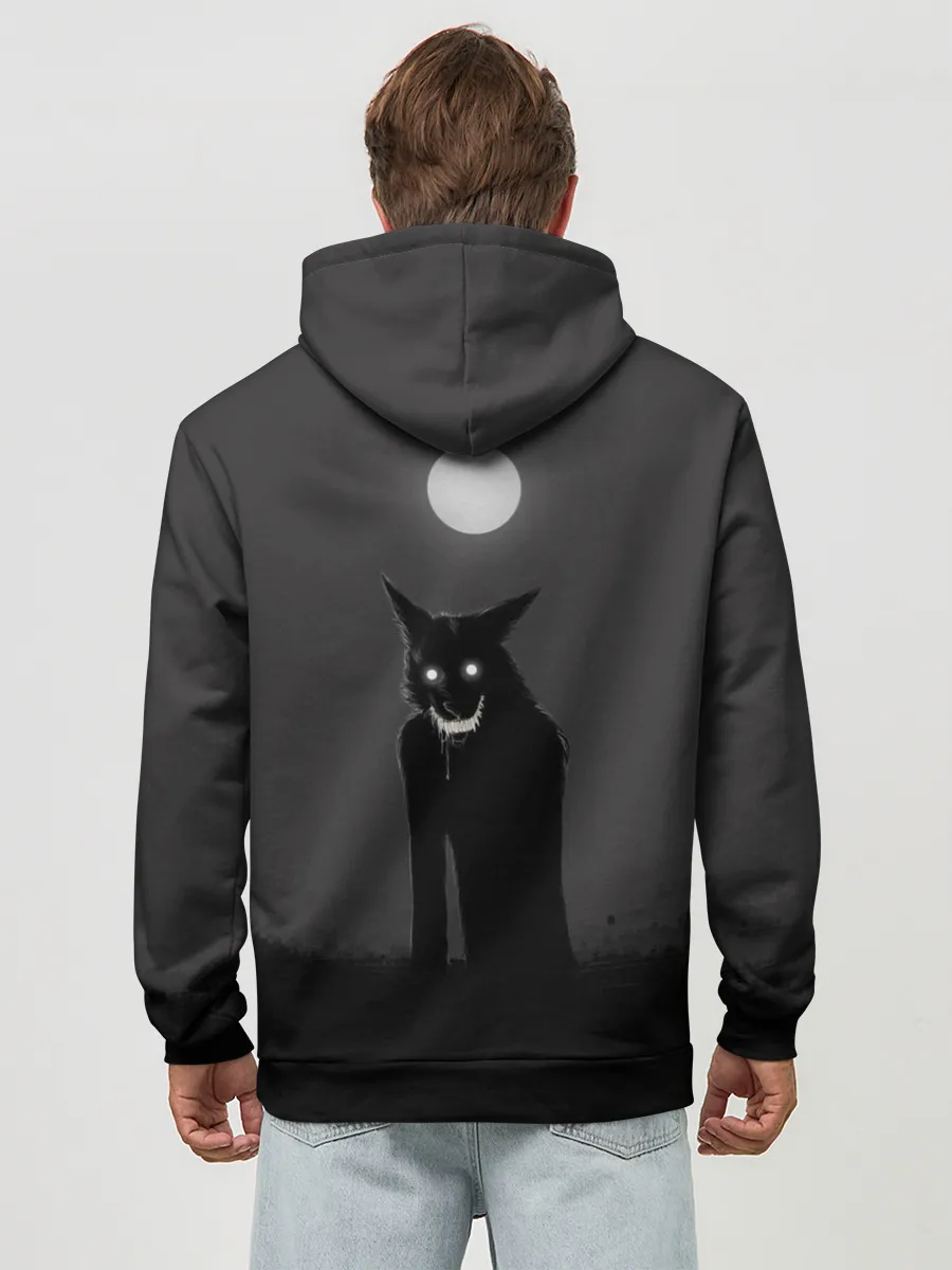 Худи мужской база хлопок / ОБОРОТЕНЬ