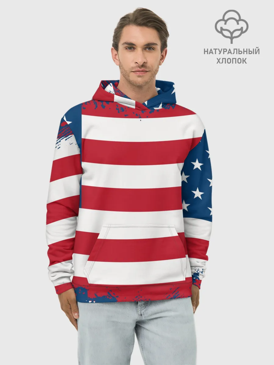 Худи мужской база хлопок / Америка