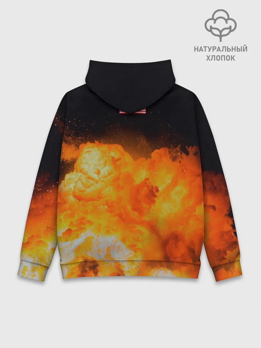 Худи мужской база хлопок / Big Ricardo