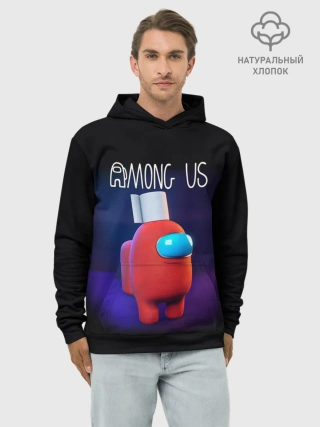 Худи мужской база хлопок / AMONG US