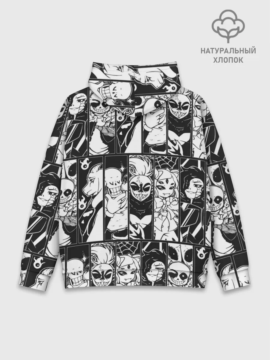 Худи мужской база хлопок / UNDERTALE