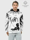 Худи мужской база хлопок / korn