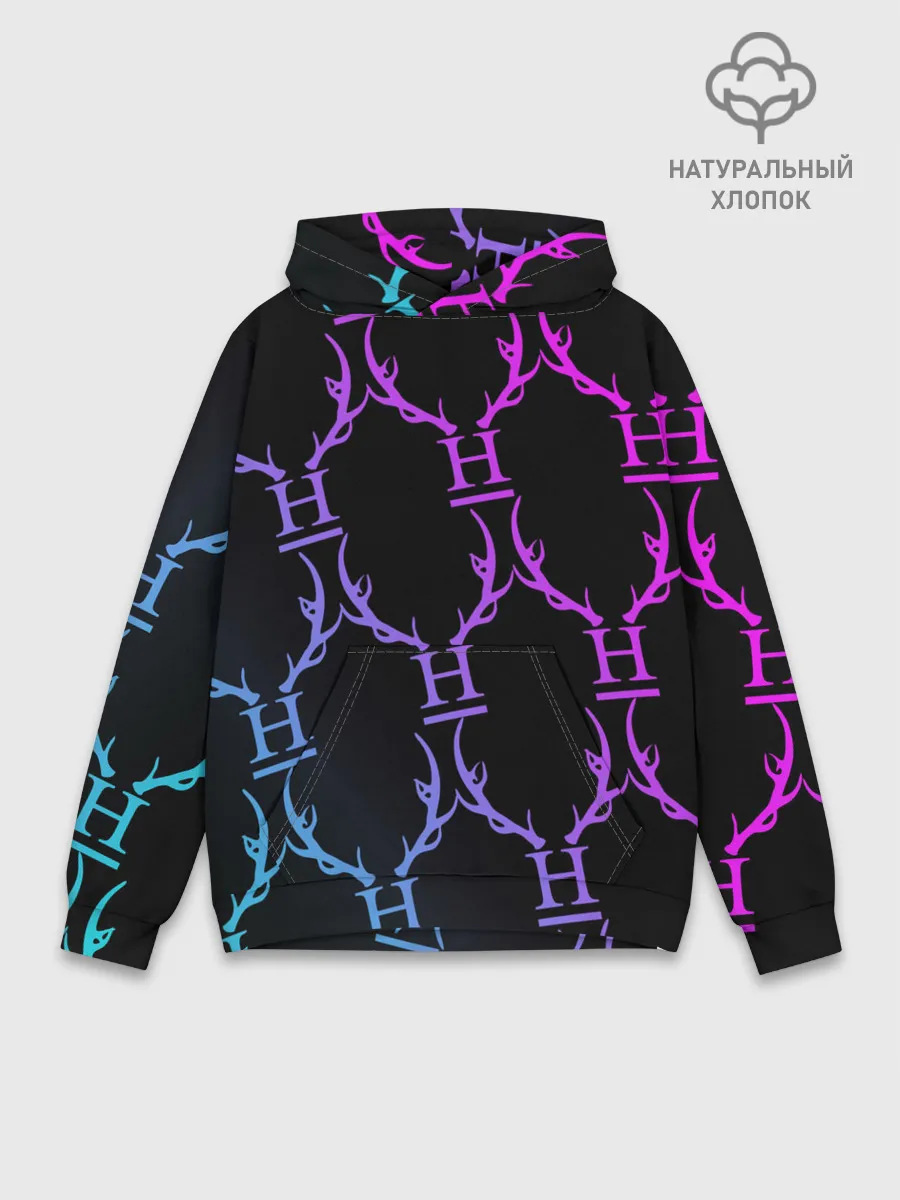 Худи мужской база хлопок / Hannibal