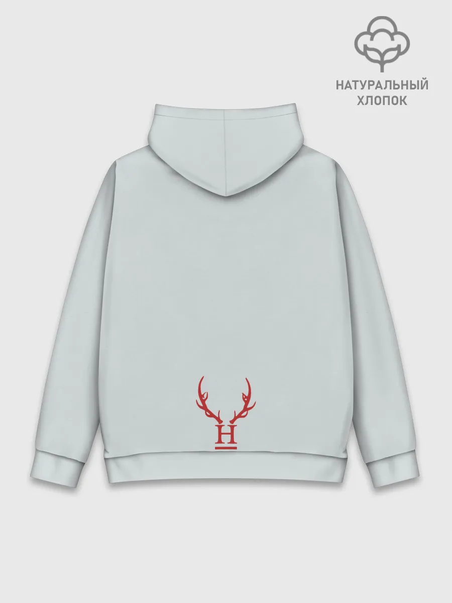 Худи мужской база хлопок / Hannibal