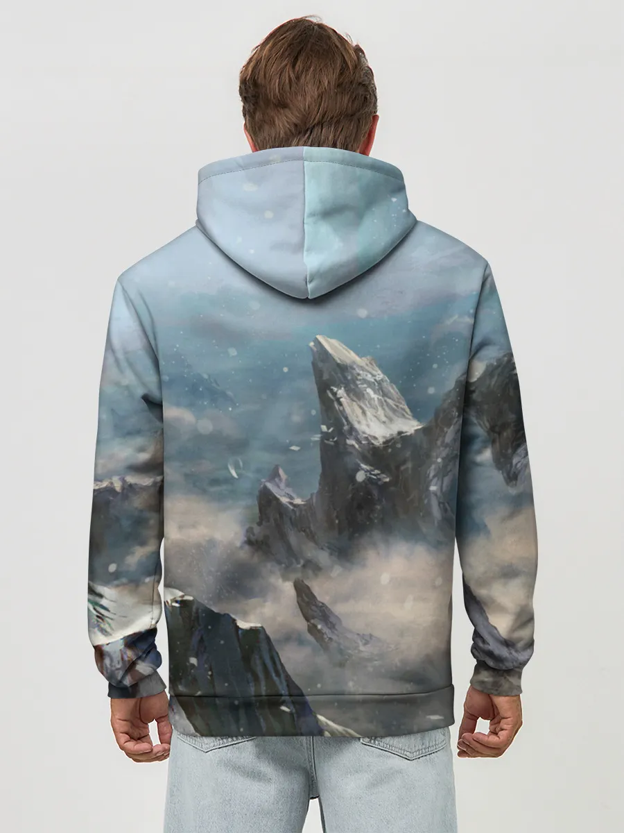 Худи мужской база хлопок / Baldurs Gate