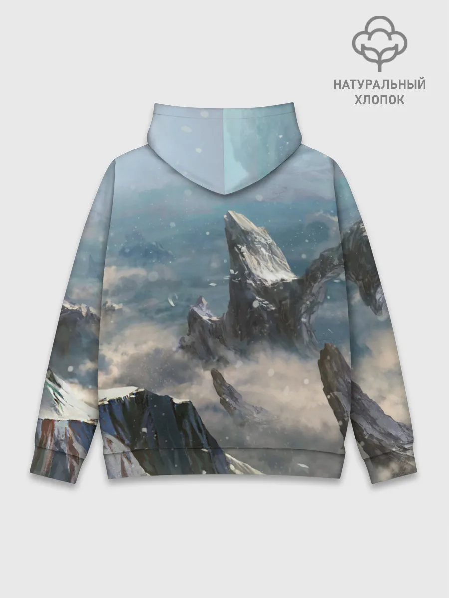 Худи мужской база хлопок / Baldurs Gate