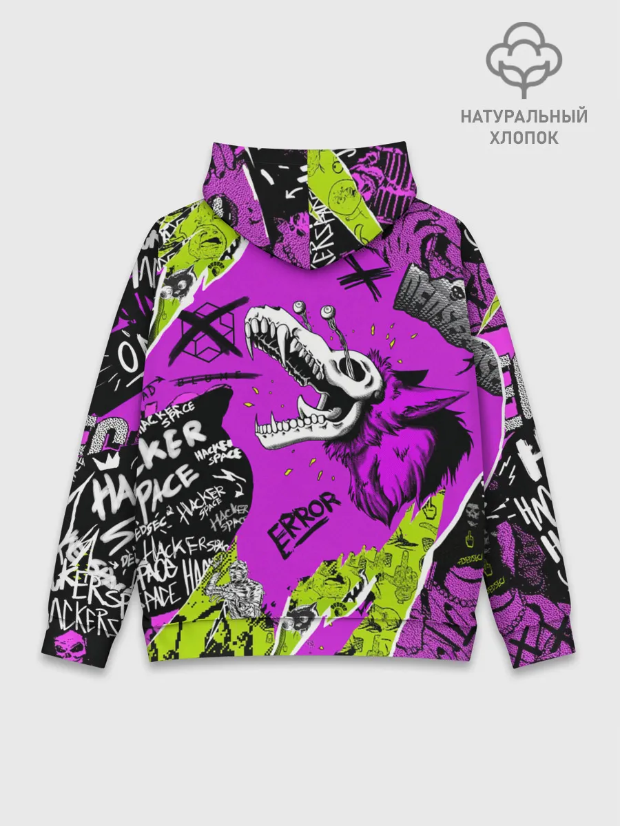 Худи мужской база хлопок / Watch Dogs: Legion