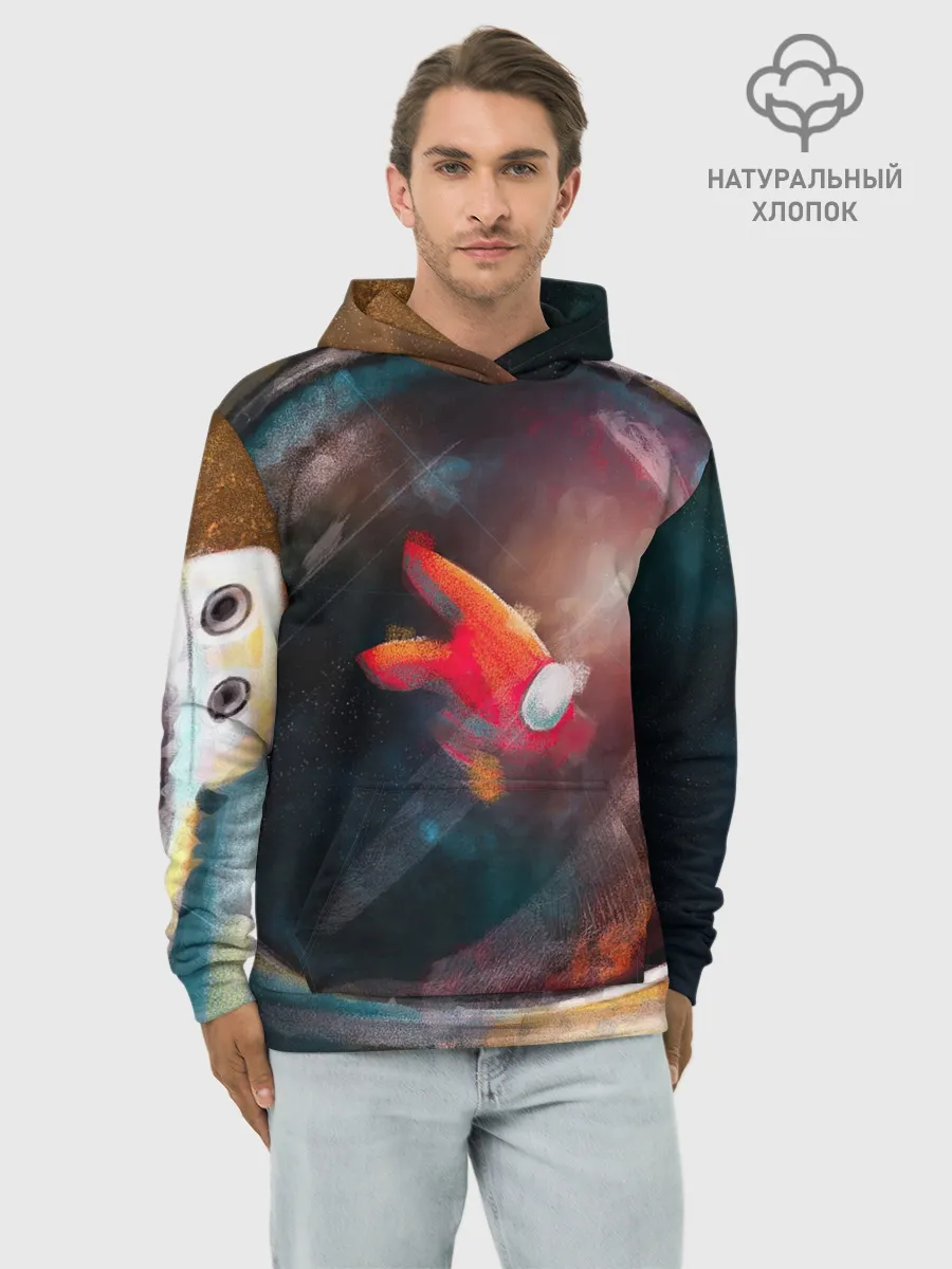 Худи мужской база хлопок / AMONG US