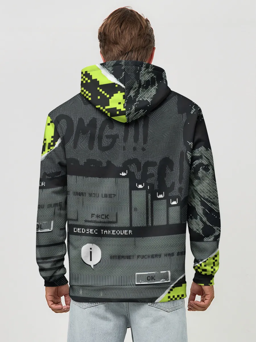 Худи мужской база хлопок / WATCH DOGS: LEGION.