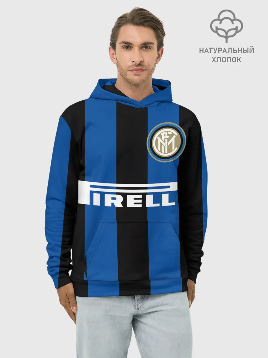 Худи мужской база хлопок / Ретро Форма Интер