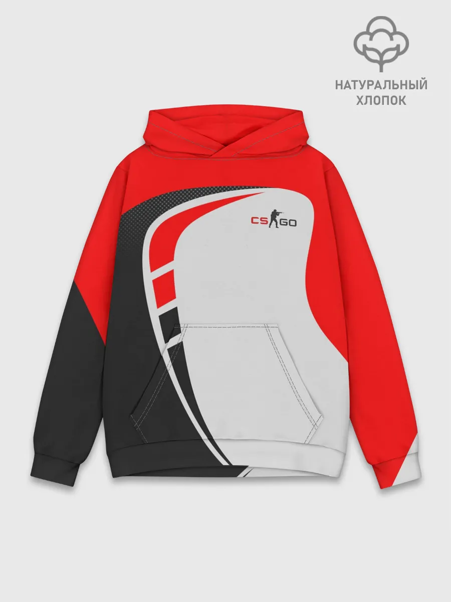 Худи мужской база хлопок / CS GO