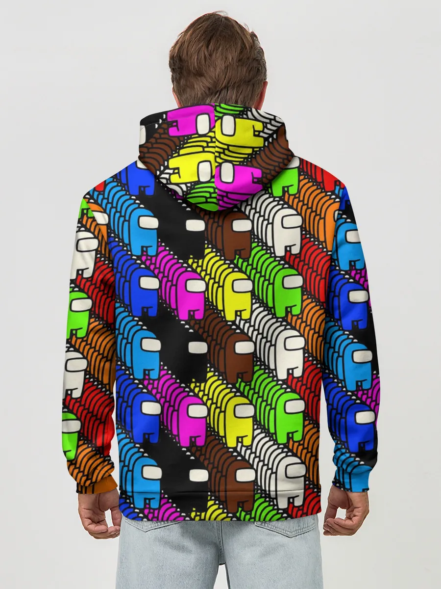 Худи мужской база хлопок / AMONG US