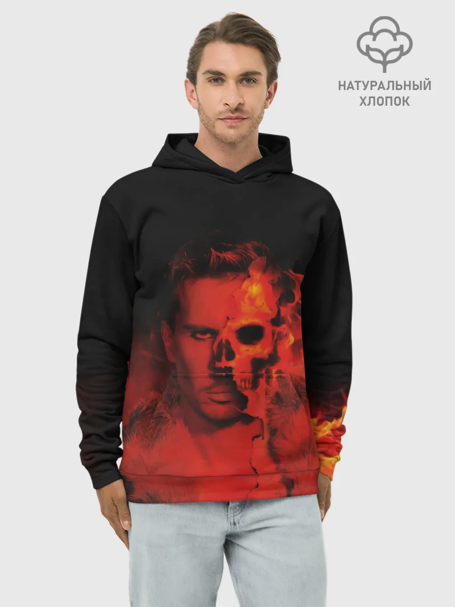 Худи мужской база хлопок / Фая