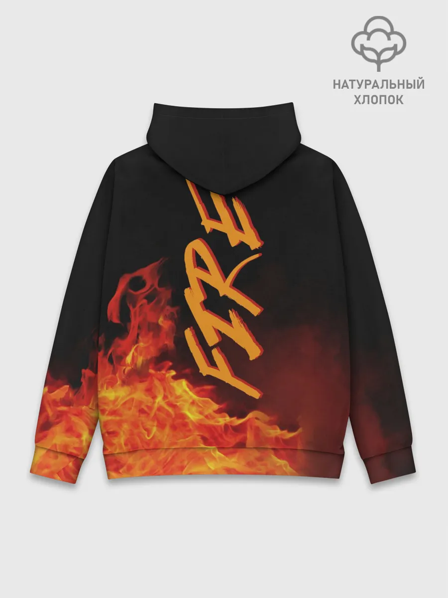 Худи мужской база хлопок / Фая