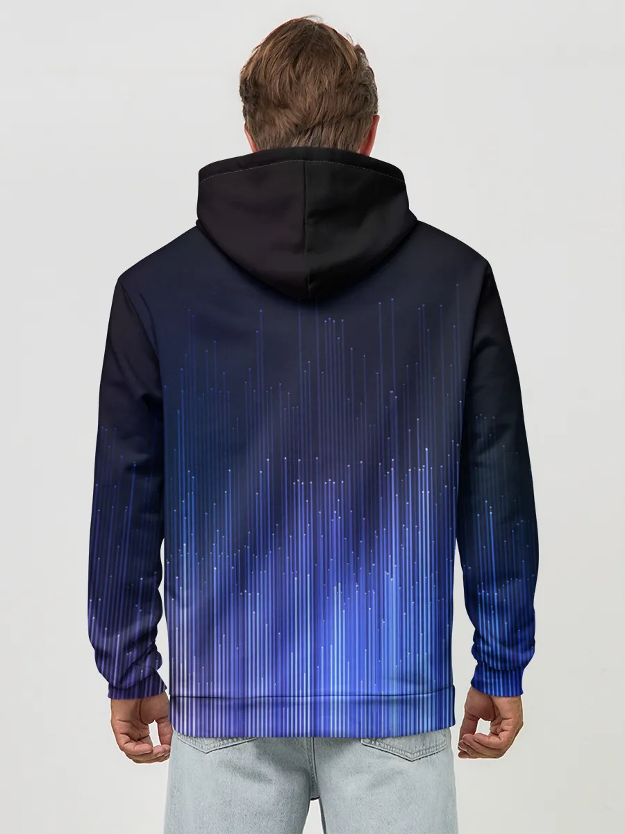 Худи мужской база хлопок / Эквалайзер настроения | Mood Equalizer