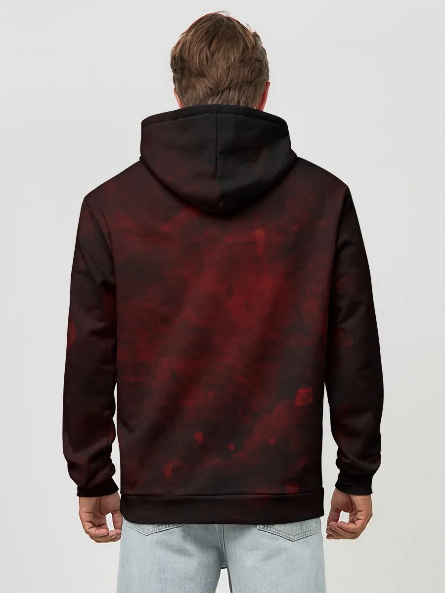 Худи мужской база хлопок / Кицуне