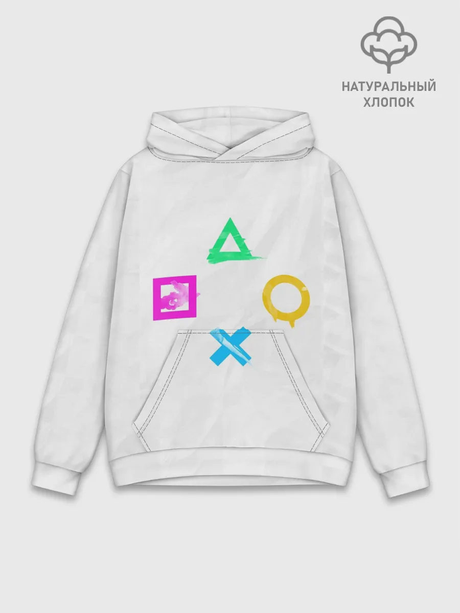 Худи мужской база хлопок / GAMEPAD