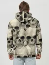Худи мужской база хлопок / Черепа
