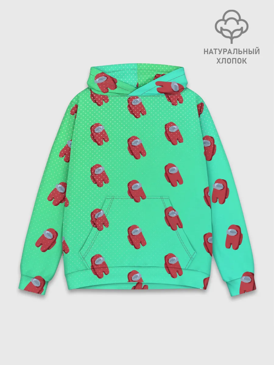 Худи мужской база хлопок / Among us