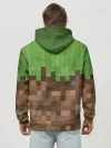 Худи мужской база хлопок / MineCraft | Крипер